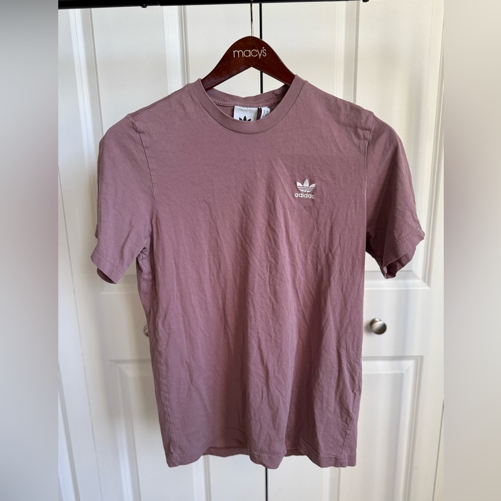 Adidas Originals Mauve/Pink Tee (Size M)
